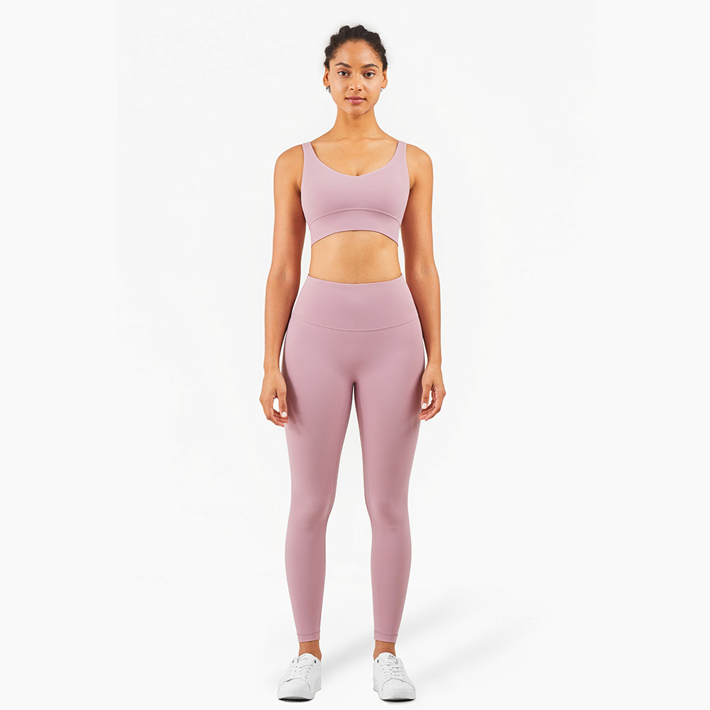 Nieuwe Luxe Yoga Sets voor Dames, Hoog Rekbare Sportkleding