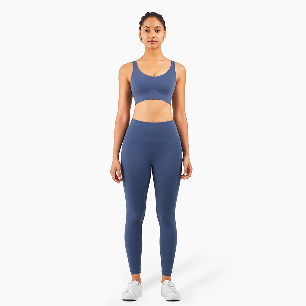 Nieuwe Luxe Yoga Sets voor Dames, Hoog Rekbare Sportkleding