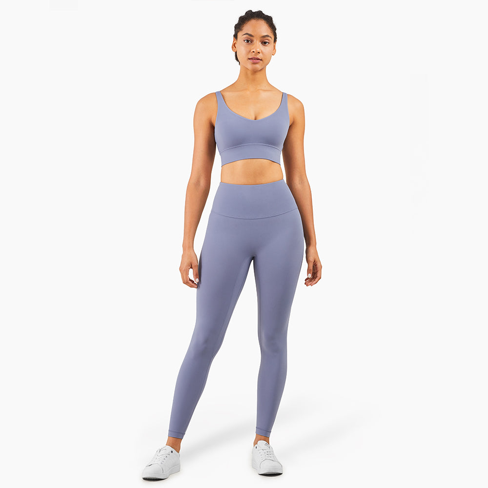 Nieuwe Luxe Yoga Sets voor Dames, Hoog Rekbare Sportkleding