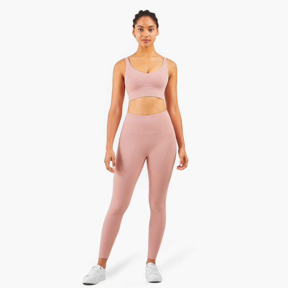 Nieuwe Luxe Yoga Sets voor Dames, Hoog Rekbare Sportkleding