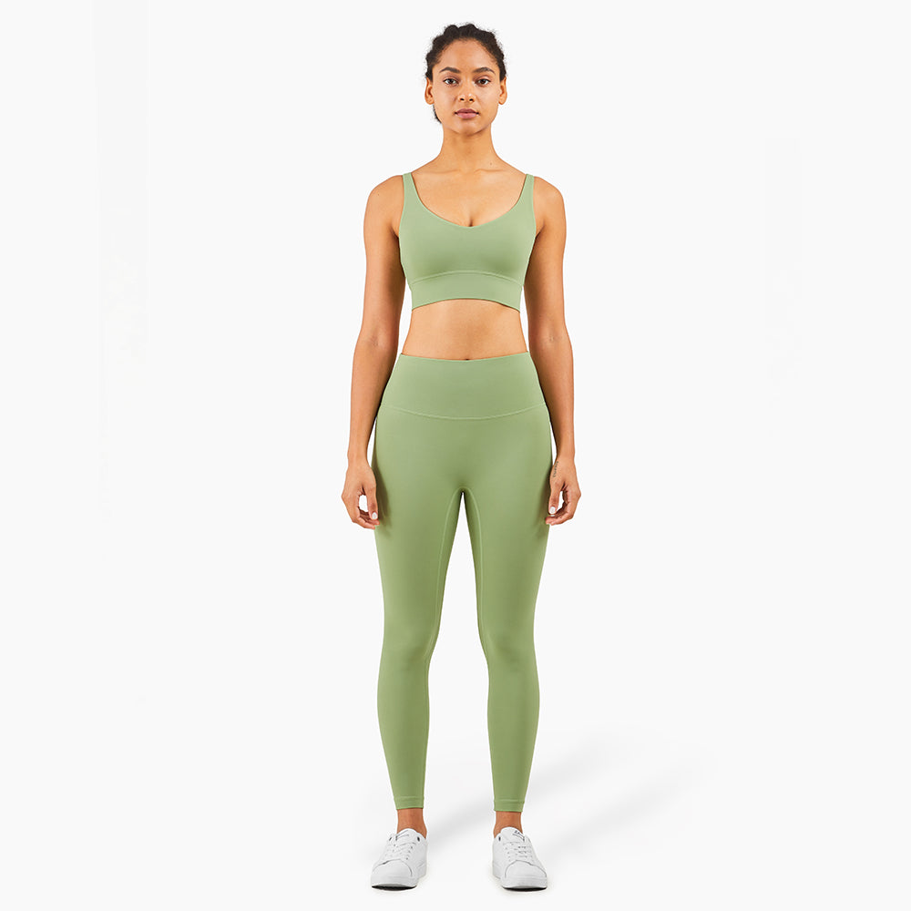 Nieuwe Luxe Yoga Sets voor Dames, Hoog Rekbare Sportkleding